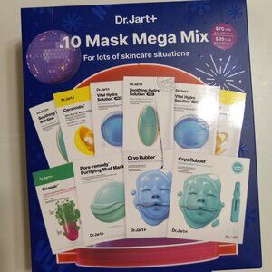 NEW Dr. Jart Korean Face Mask 10 Pack Gift Set